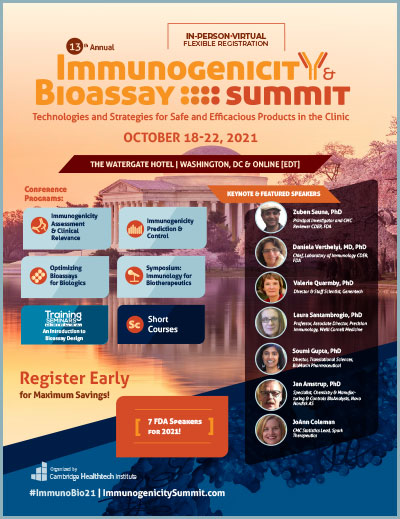 Immunogenicity & Bioassay Summit 2021