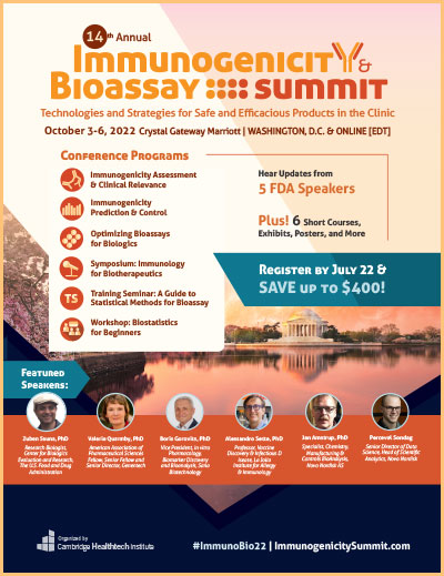 Immunogenicity & Bioassay Summit 2022