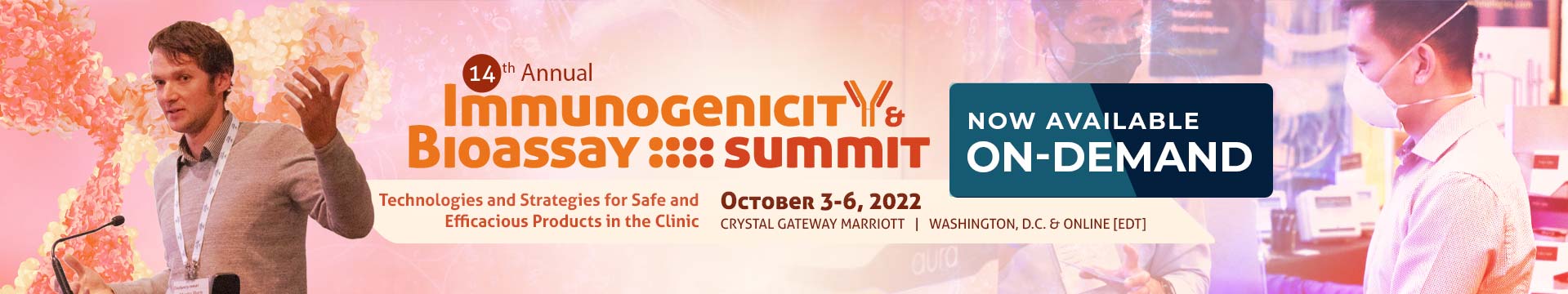 Immunogenicity Bioassay Summit - September 27-30, 2022
